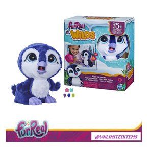 FurReal Lil' Posey the Penguin Interactive Animatronic Plush Electronic Toy🆕💨⚡